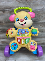 Fisher Price Laugh and Learn Smart Stages Learn With Puppy Walker Pink