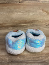 Disney Frozen Sequin Slippers sz 7/8c