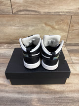 Jordan 1 Mid Hologram TD ' Black/Dark Concord' Sneakers sz 6c