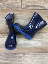 NEW Wonder Nation Rain Boots Navy sz 5-6c