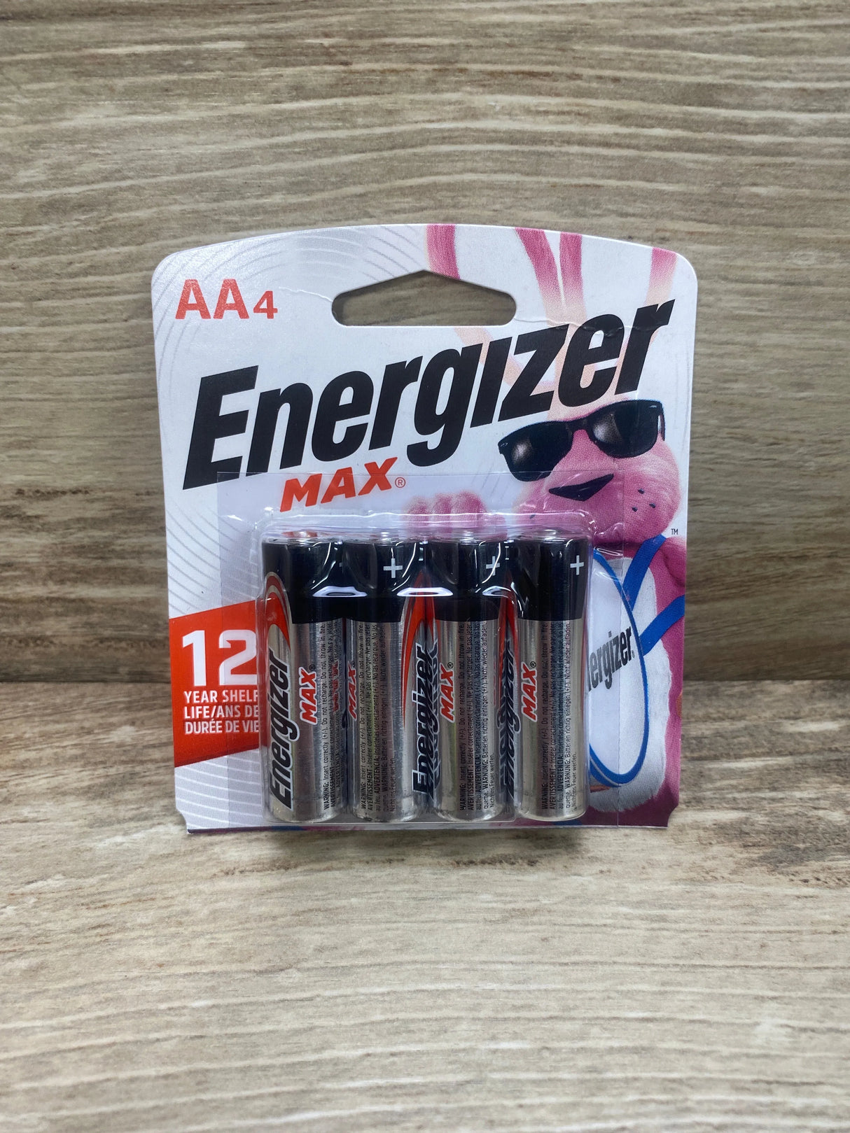 NEW Energizer Max AA Alkaline Batteries 4pk