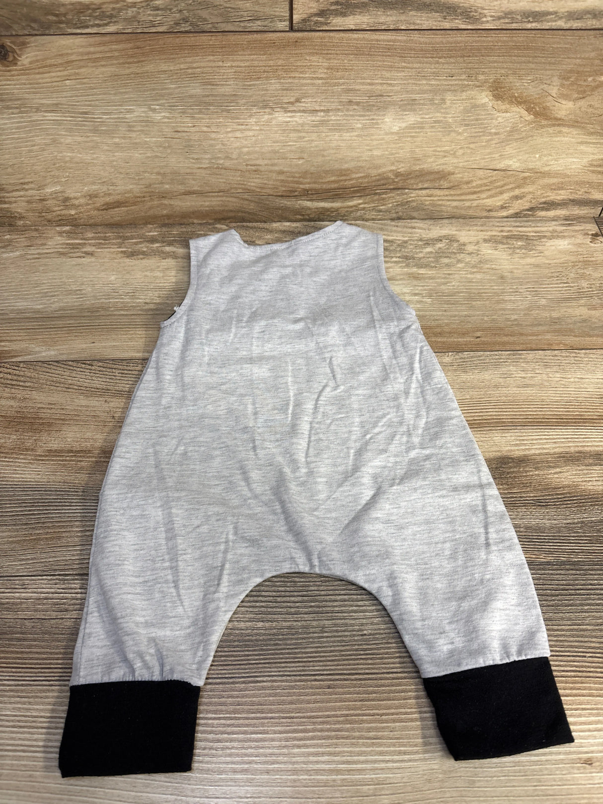 Tank Romper Grey sz 3-6m - Me n Mommy To Be
