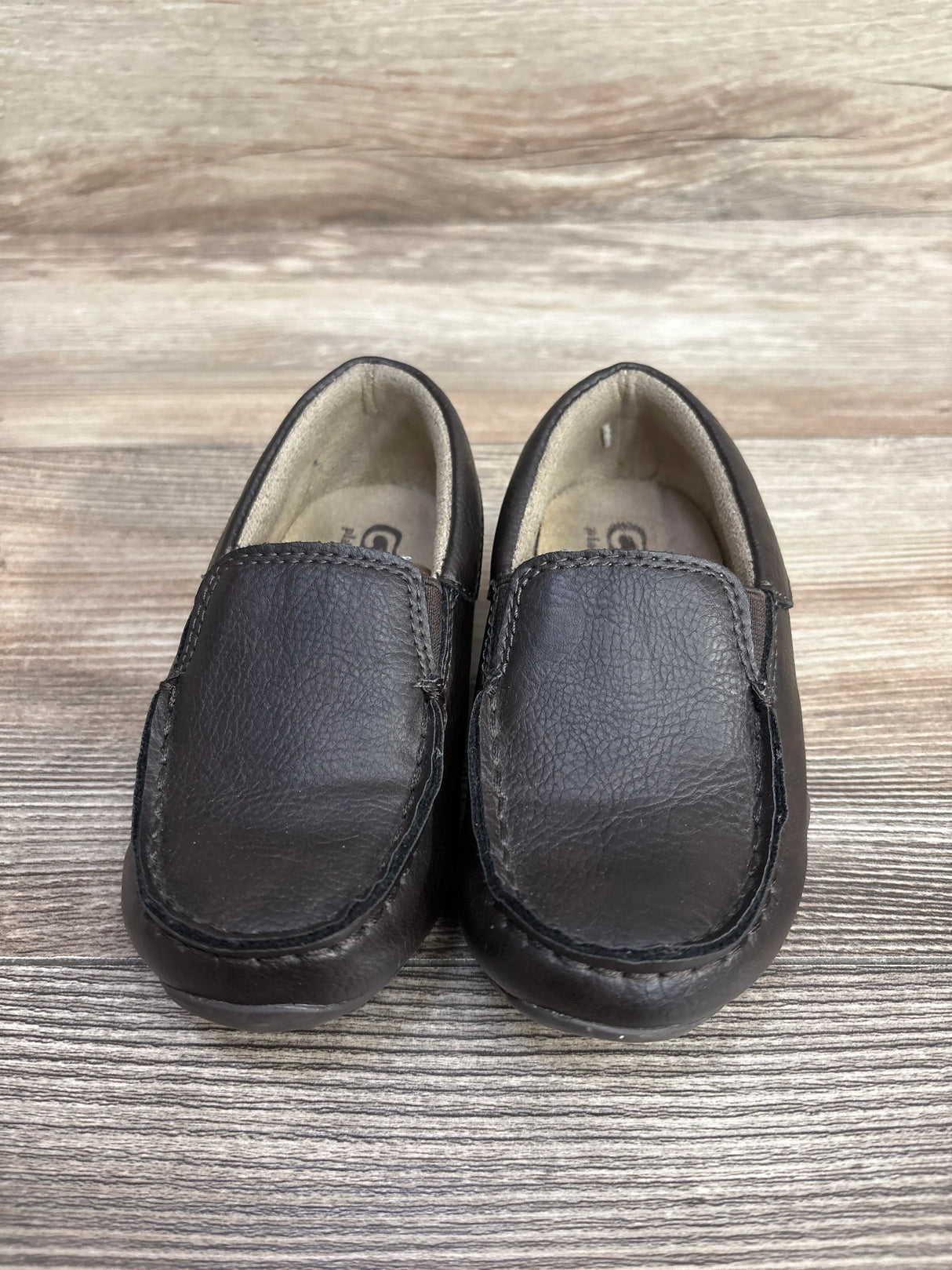 Children's Place Slip-On Dress Shoes Brown sz 8c