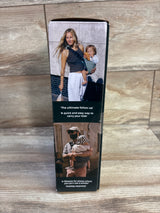 NEW Wildride Soft Toddler Carrier Hip Seat Carrier in Denim Stripe