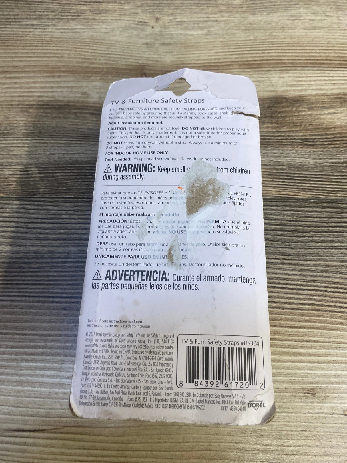 NEW Safety 1st TV & Furniture Safety Straps