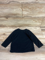 Cat & Jack Long Sleeve Shirt Black sz 2T