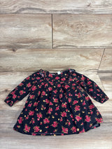 Old Navy Rose Blouse Black sz 18-24m
