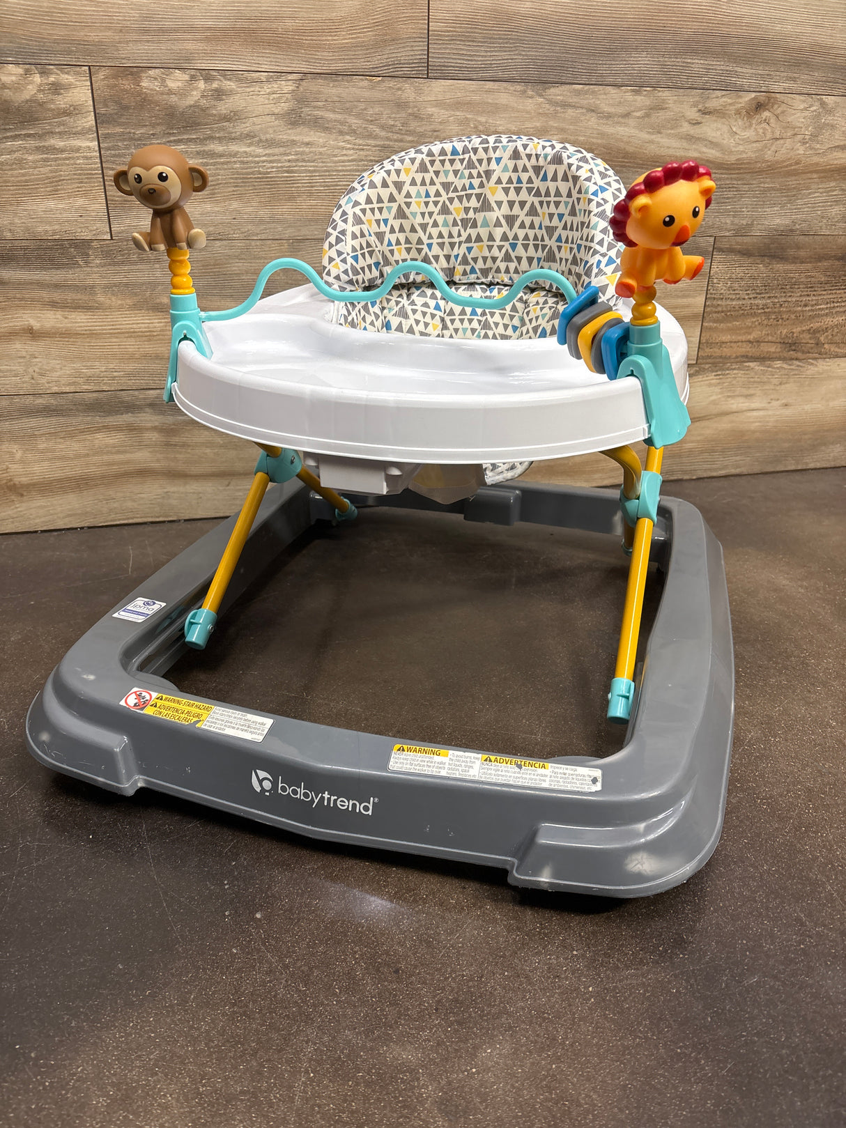 Baby Trend Walker Zoo-ometry White