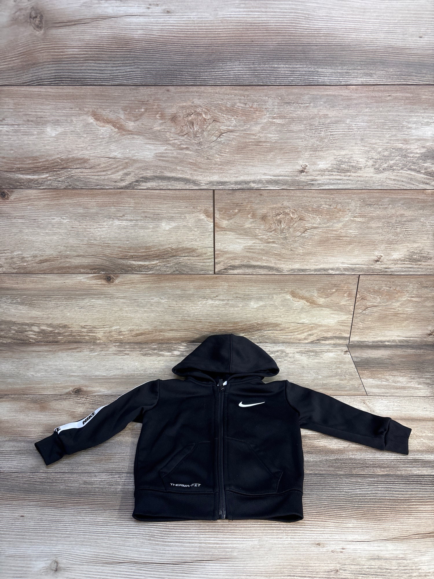 Nike Full Zip Therma-Fit Track Jacket Black sz 12m