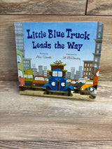 Little Blue Truck Leads the Way Board Book