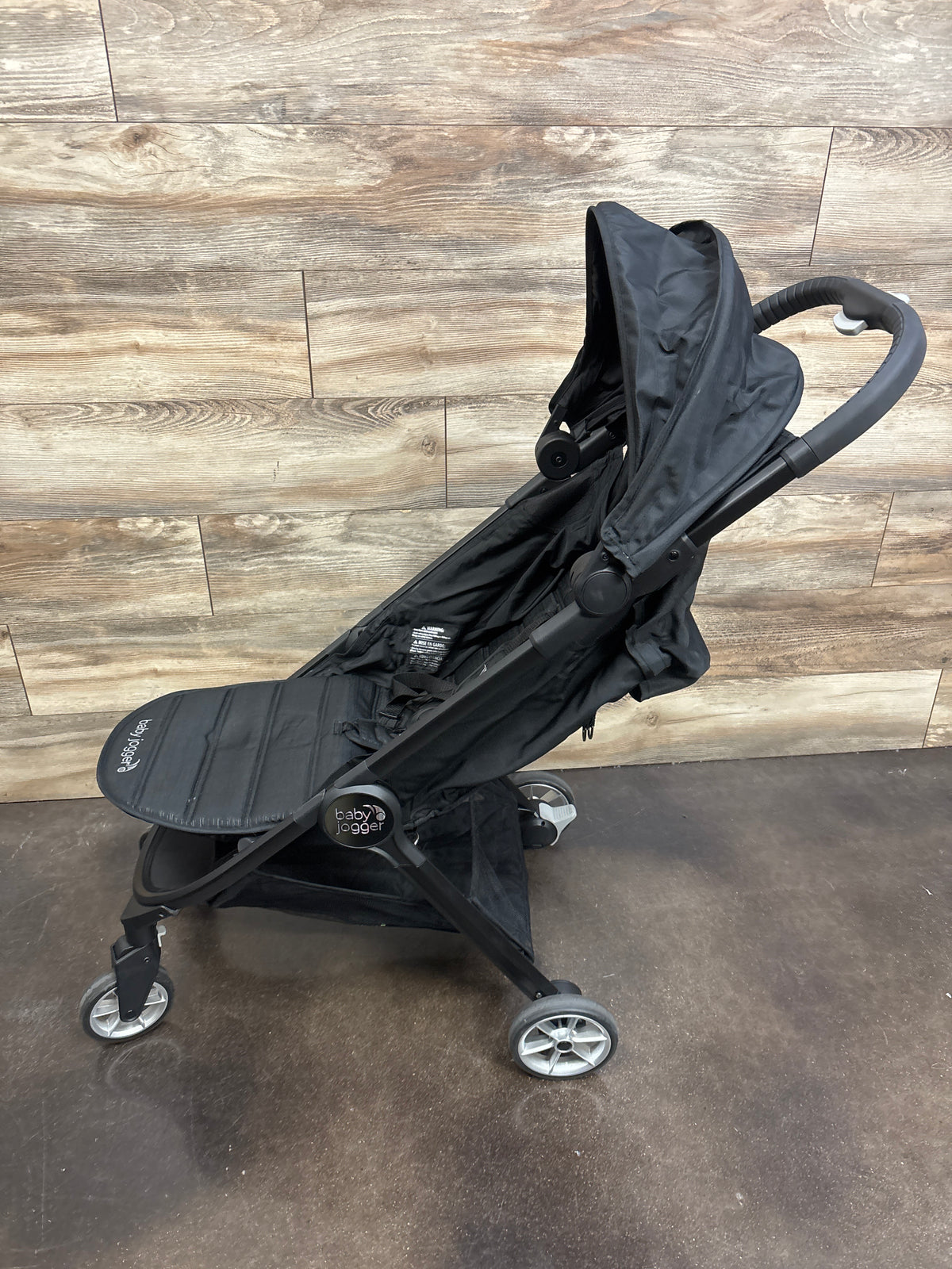 Baby Jogger City Tour 2 Ultra-Compact Travel Stroller, Jet Black