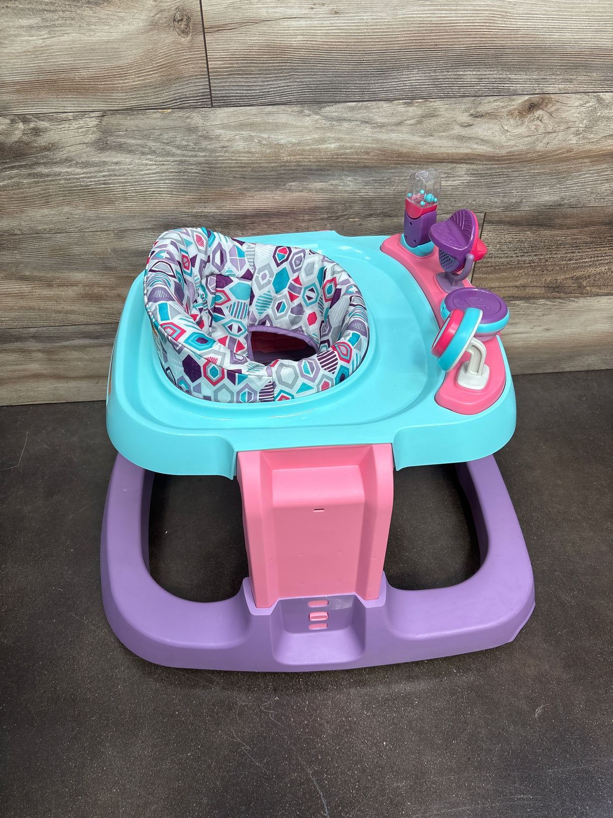 Safety 1st Ready, Set, Walk! DX Developmental Baby Walker in Lavendar Buzz
