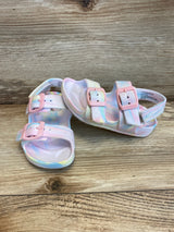 Cat & Jack Toddler Ade Blown EVA Sandals Pink Sz 7c