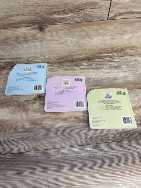 Set of 3 The Tale of Peter Rabbit Beatrix Potter Bookmark Board Books - Me n Mommy To Be