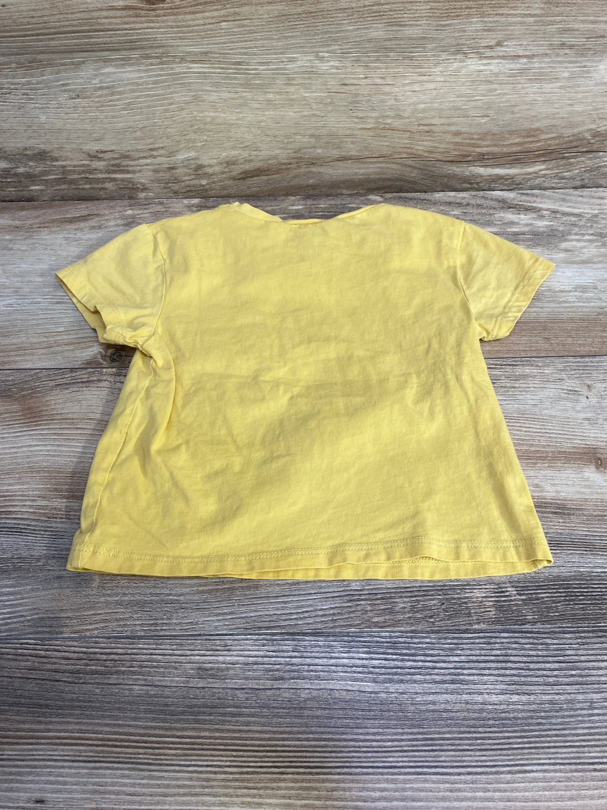 H&M Unicorn Grow Slow Shirt Yellow sz 2T