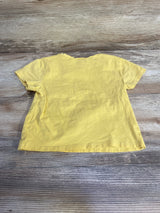 H&M Unicorn Grow Slow Shirt Yellow sz 2T