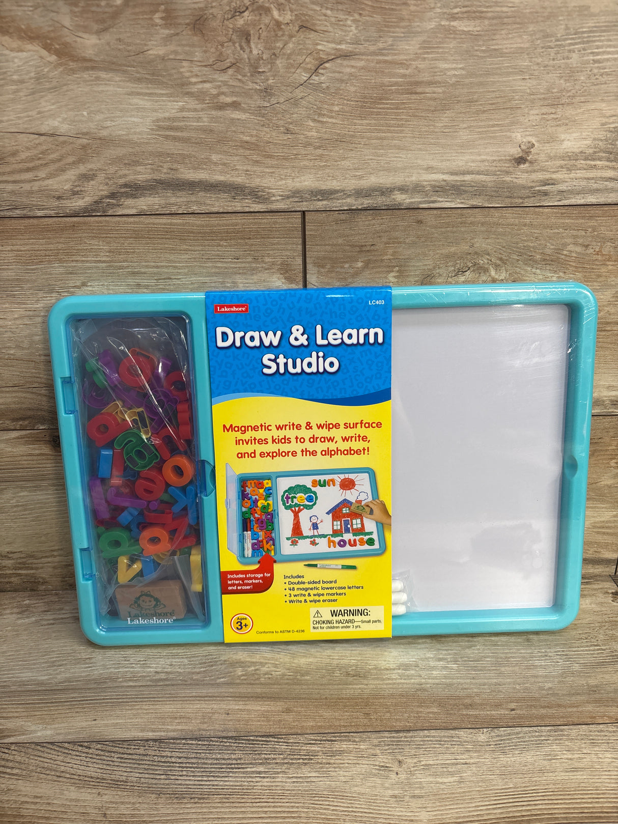 NEW Lakeshore Draw & Learn Magnetic Studio