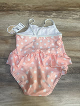 NEW First Impression 1pc Polka Dot Swimsuit Pink sz 24m