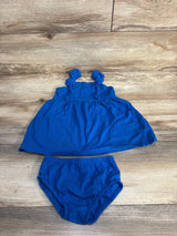 Carter's 2pc Sleeveless Dress & Bloomers Blue sz 18m