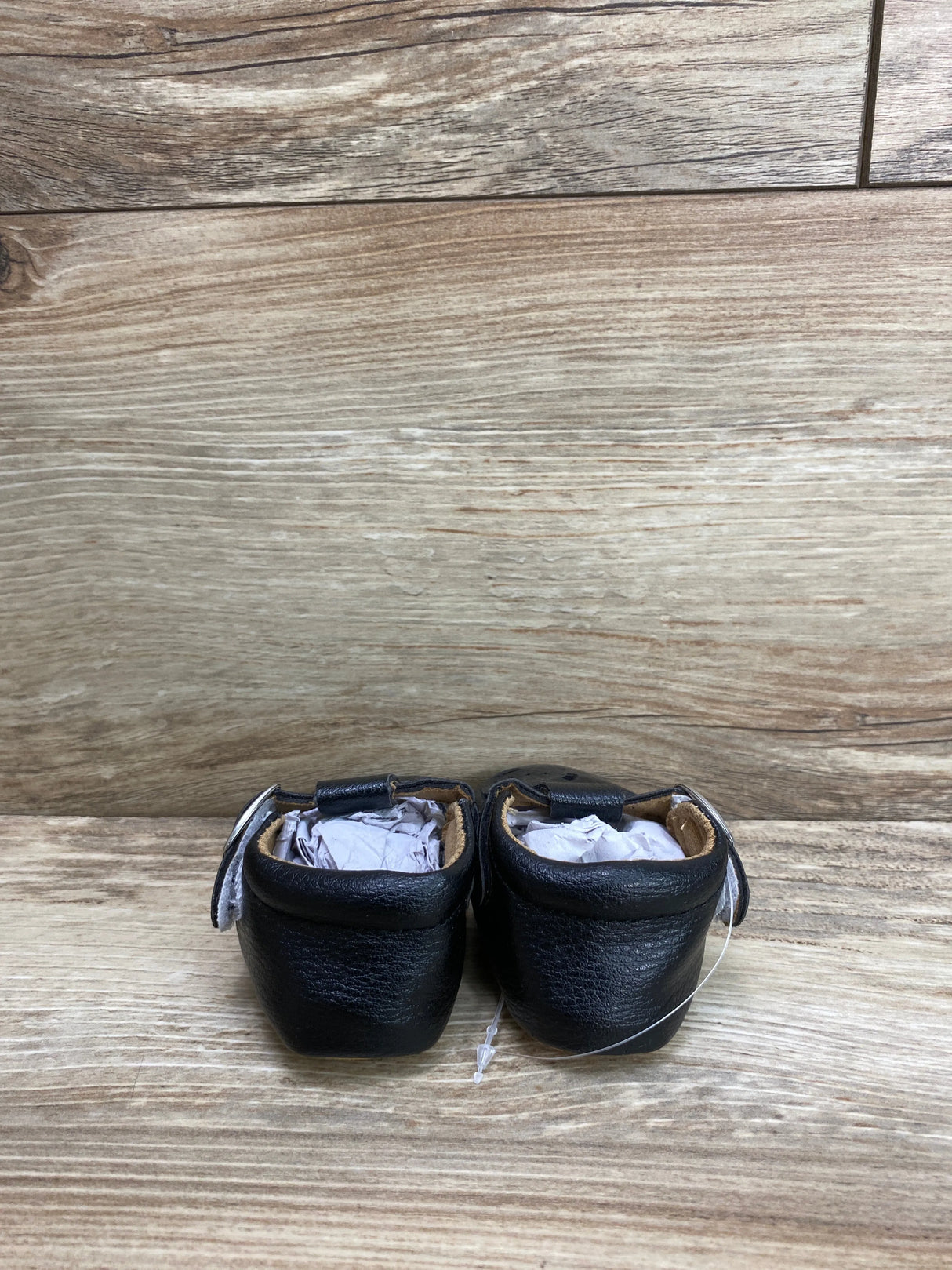 NEW SOFMUO T-Strap Buckle Shoes Black Sz 0-6m