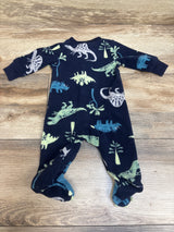 Just One You Blanket Sleeper Navy sz Newborn