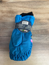 NEW ThermaWear Kid's Ski Mittens Blue OSFM