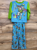 Disney Pixar Toy Story 2pc Pajama Set Green sz 3T
