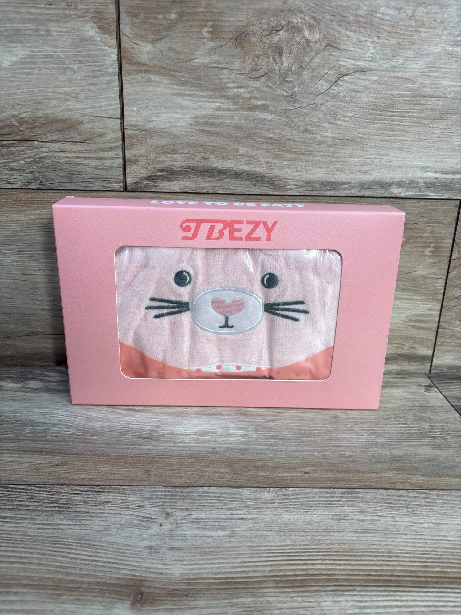 NEW TBEZY Hooded Bunny Towel - Pink
