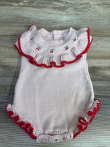 Nicole Miller Sweater Bubble Romper Pink sz 0-3m