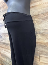 Love By Gap Flowey Drawstring Pants Black sz Small