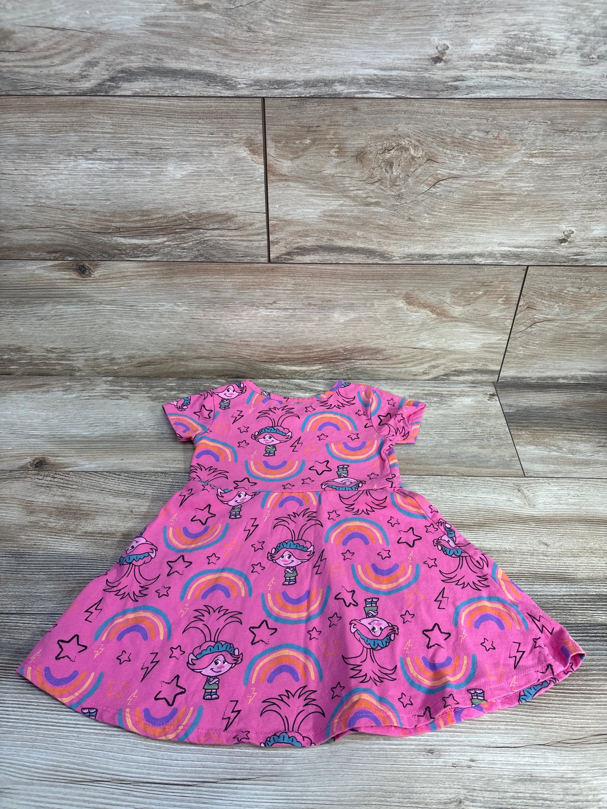 DreamWorks Trolls Dress Pink sz 3T - Me n Mommy To Be