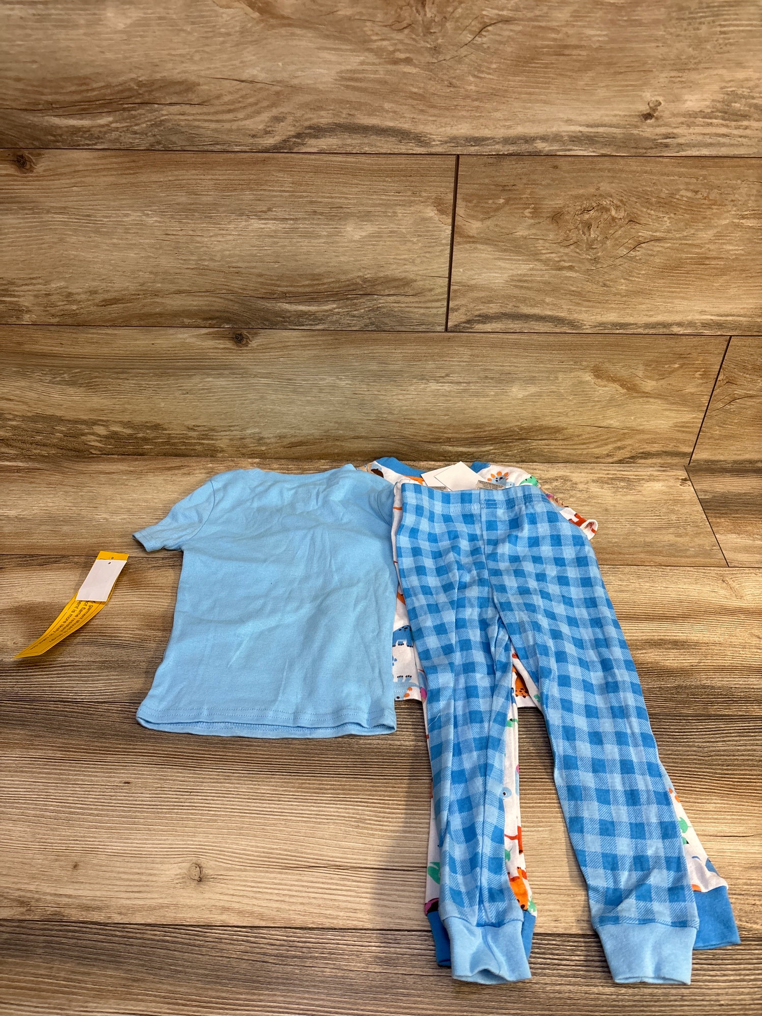 NEW Ms Rachel 4pc Snug Fit Pajama Set Blue sz 3T