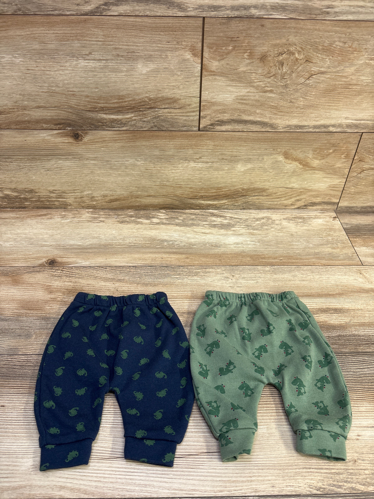 Hakochia 2pk Pull-On Pants Green/Blue sz 3m