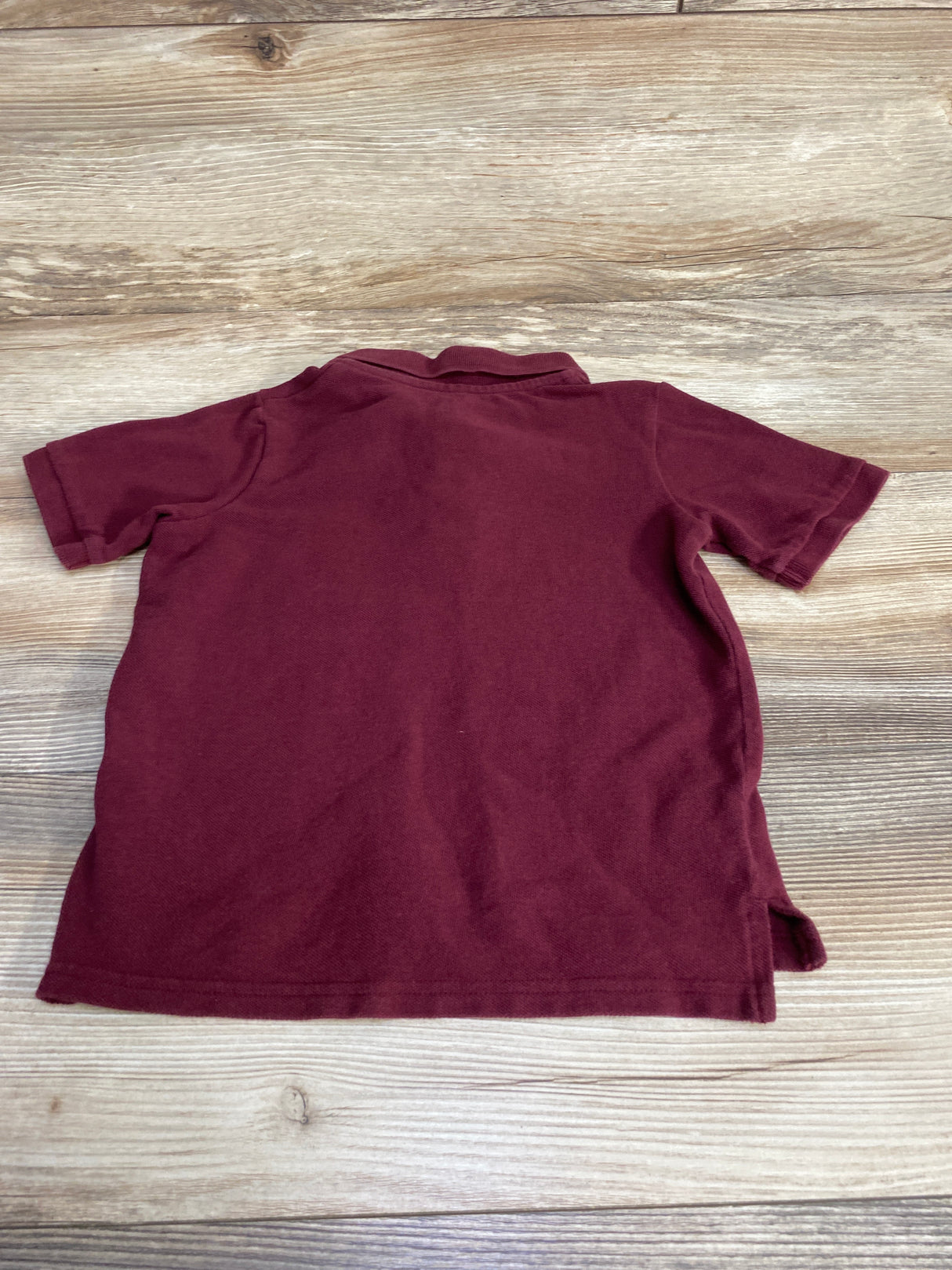 Children's Place Polo Shirt Burgundy sz 4T