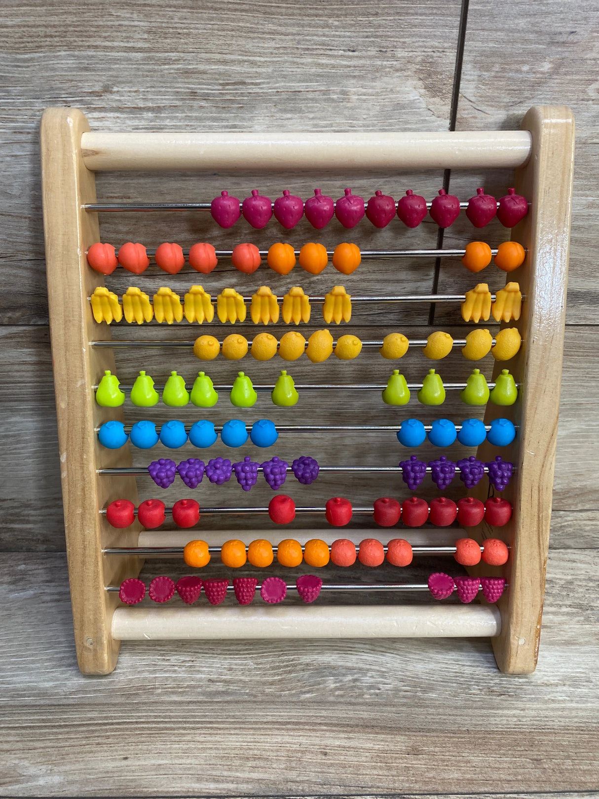 B. Toys Classic Two-ty Fruity! Wooden Abacus