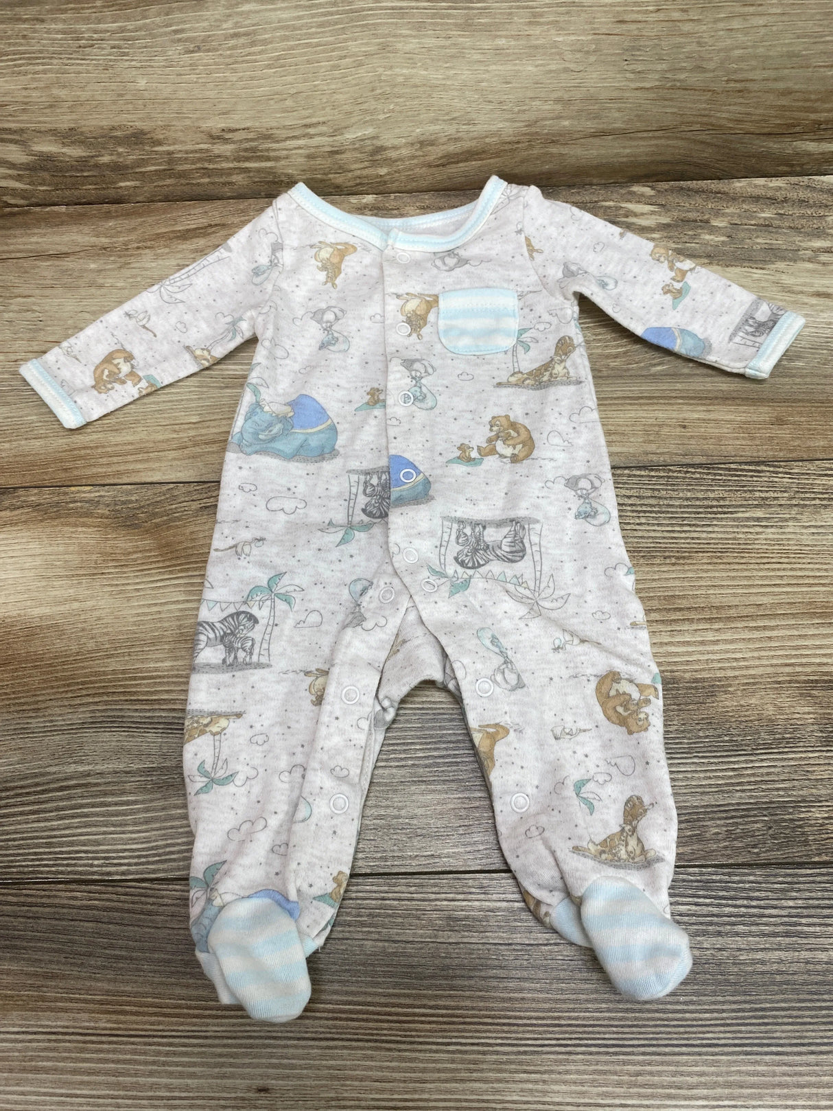 Disney Baby Sleeper Grey sz Newborn