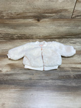 Cat & Jack Plush Jacket White sz 0-3m