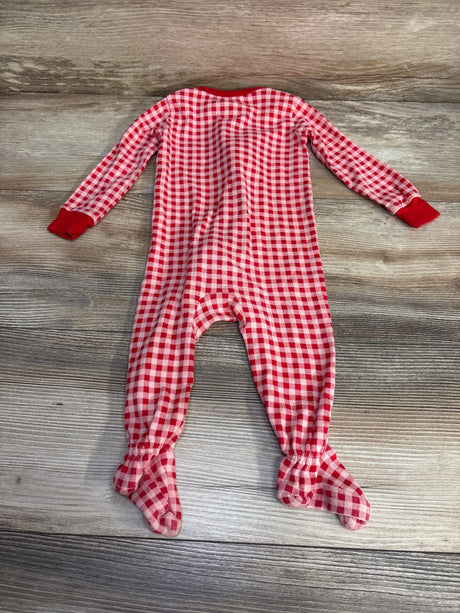 Member's Mark Gingham Sleeper Red sz 9m - Me n Mommy To Be