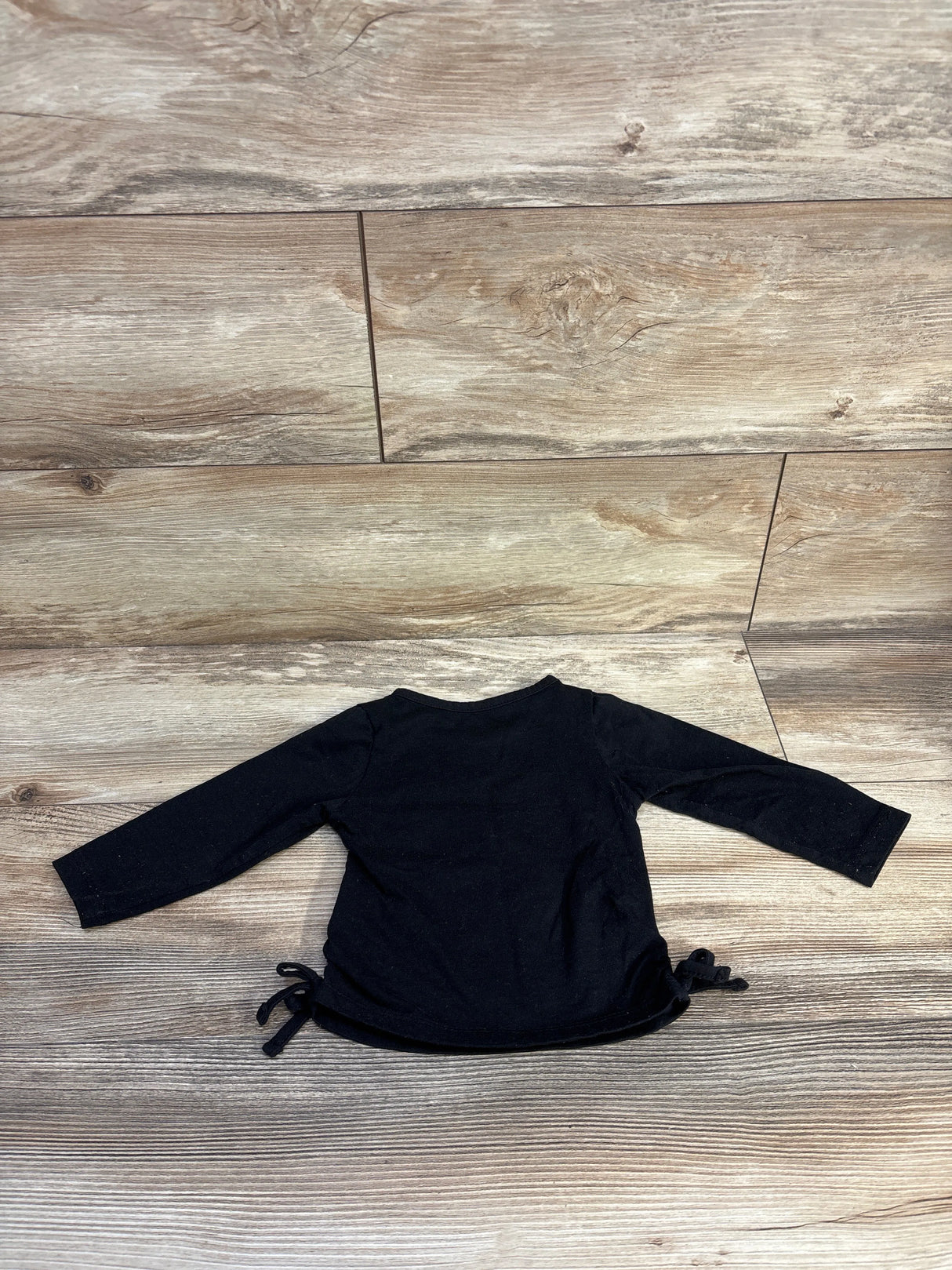 Mama's Mini Long Sleeve Shirt Black sz 18m