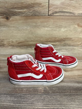 Vans Sk8-Hi Zip Shoe Red sz 8.5 - Me n Mommy To Be