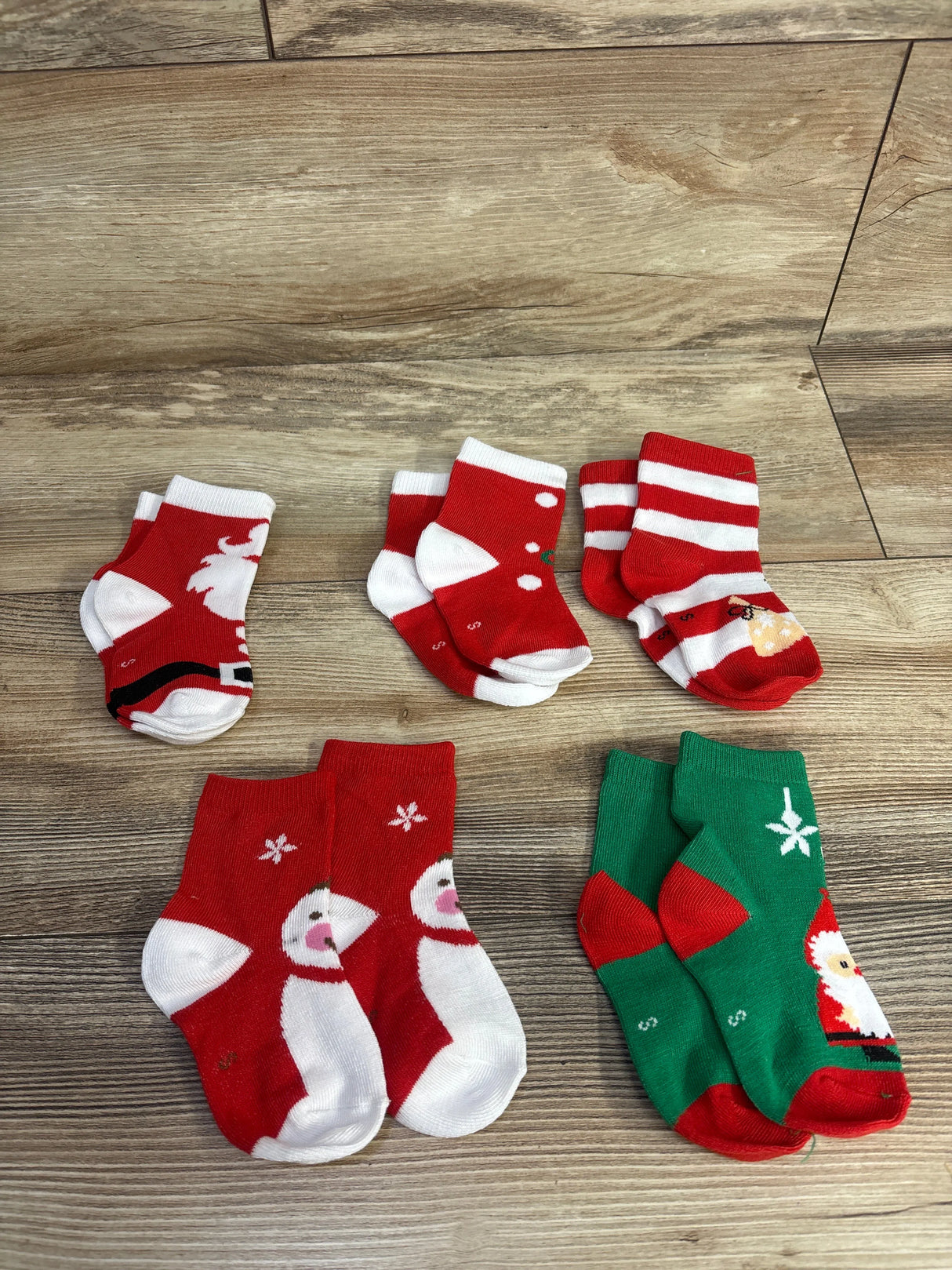 NEW Christmas Socks 5pk sz Small