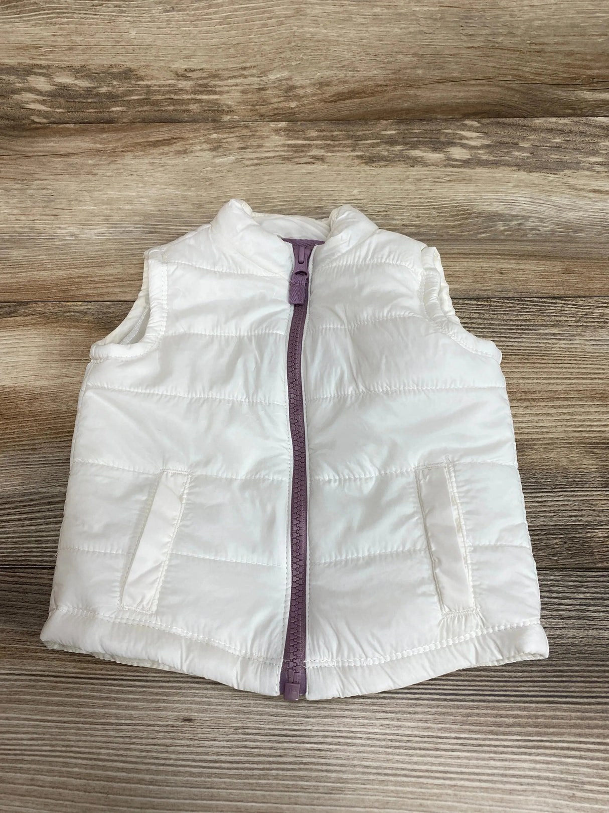 Carter's Puffer Vest White sz 6m