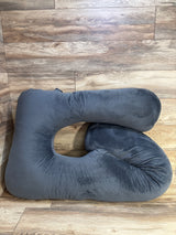 U Shaped Pregnancy Pillow, Grey