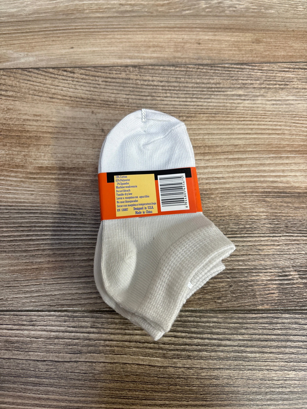 NEW Julietta 3pk Solid Socks White sz 2-3