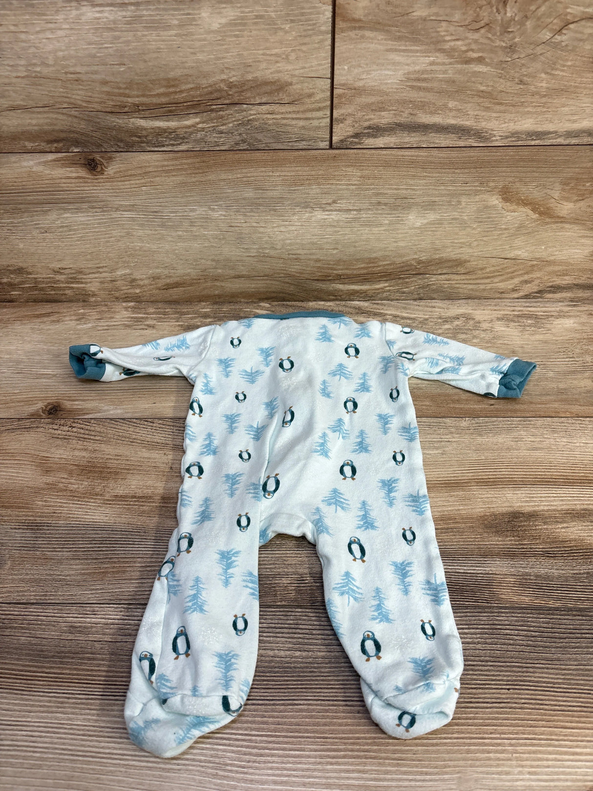 Kyle & Deena Penguin Print Sleeper Mint sz 0-3m