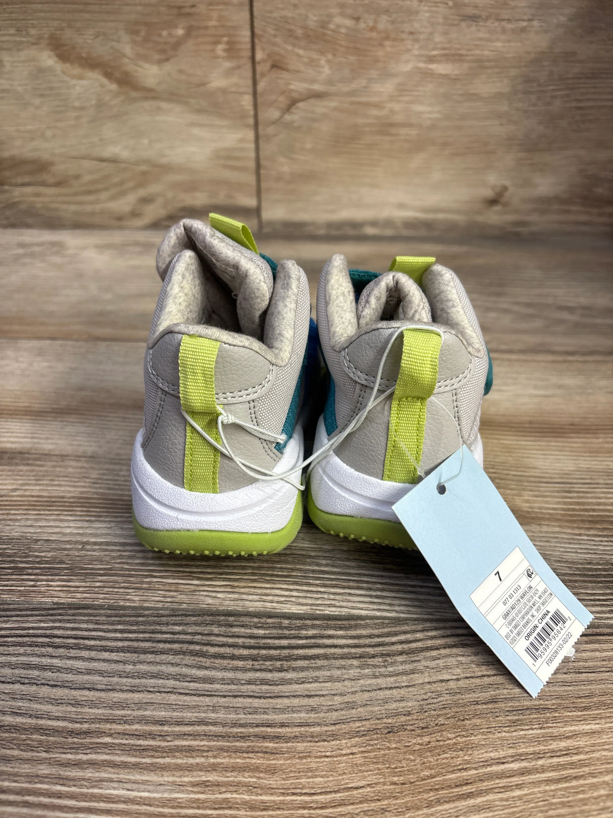 NEW Cat & Jack Waylon Sneakers Beige sz 7c