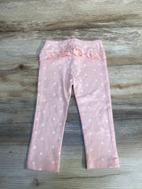 Pekkle Polka Dot Leggings Pink sz 18m - Me n Mommy To Be