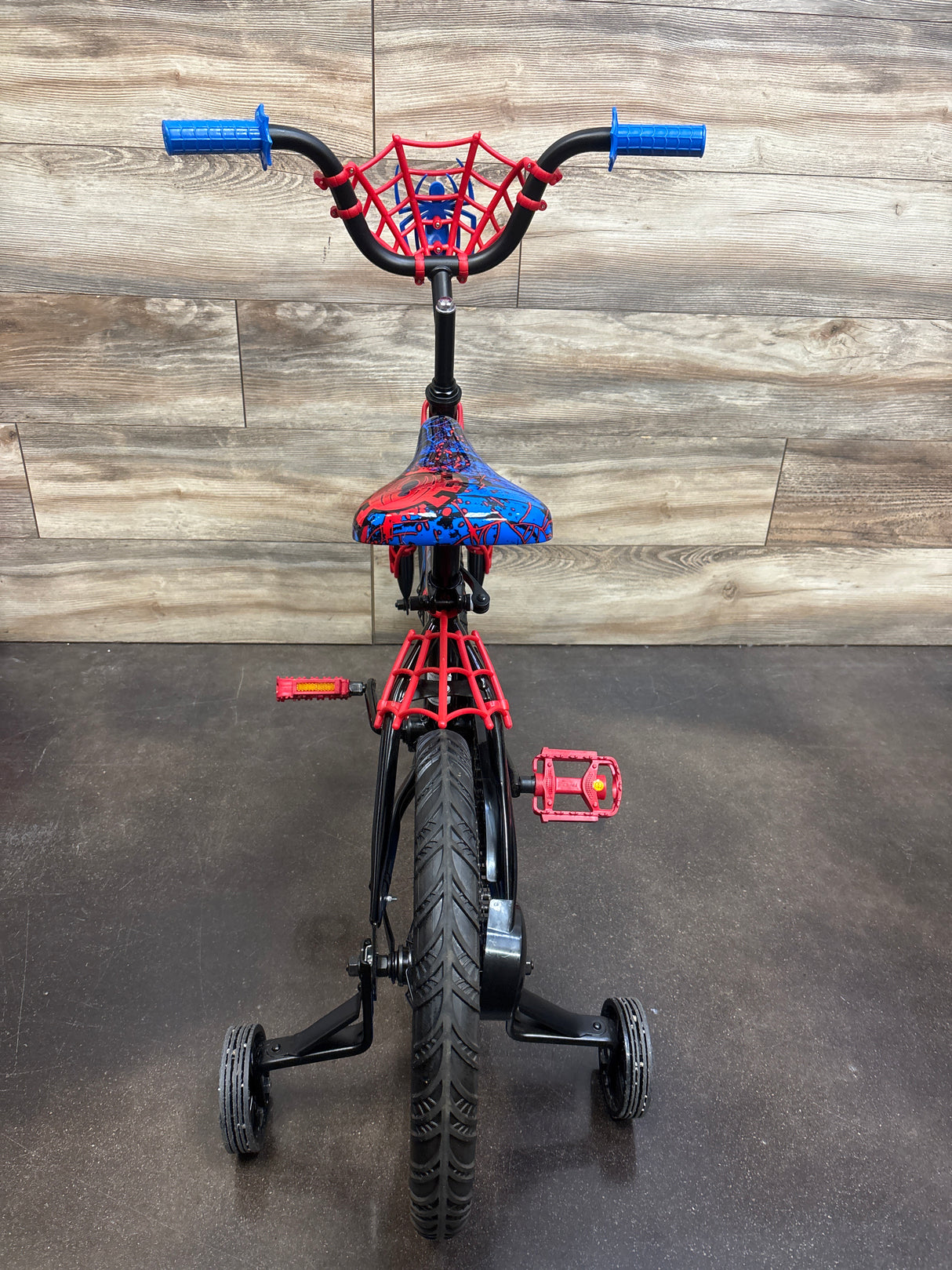 Huffy Marvel Spider-Man 16'' Kids Bike with Training Wheels