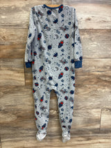 Kids Headquarters Space Dog Blanket Sleeper Grey sz 4T