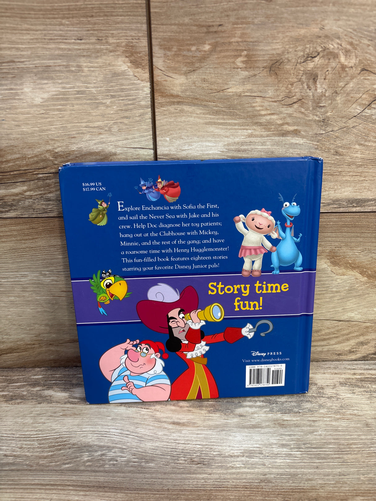 Disney Junior Storybook Collection Hardcover Book